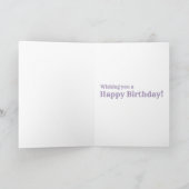 Cute  Kitten op fornuis Foto Birthday Card Kaart (Binnen)