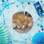 Cute Kitten Papieren Bordje (Feest)