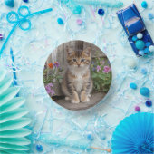 Cute Kitten Papieren Kommen (Feest)