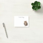 Cute Kitten Personalized Post it Notes (Kantoor)