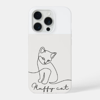 cute kitten phone cover iPhone 15 pro case