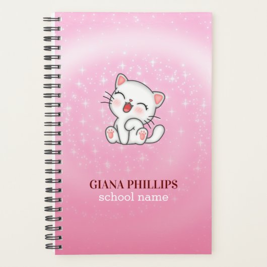 Cute Kitten Planner (Voorkant)