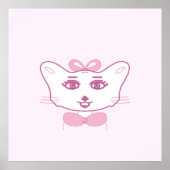Cute kitten poster (Voorkant)