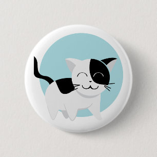 Cute Kitten Ronde Button 5,7 Cm