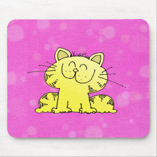 Cute Kitten Roze Room Muismat