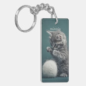 Cute Kitten Sleutelhanger (Voorkant Links)