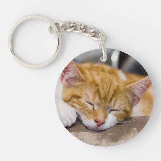 Cute Kitten Sleutelhanger (Voorkant)