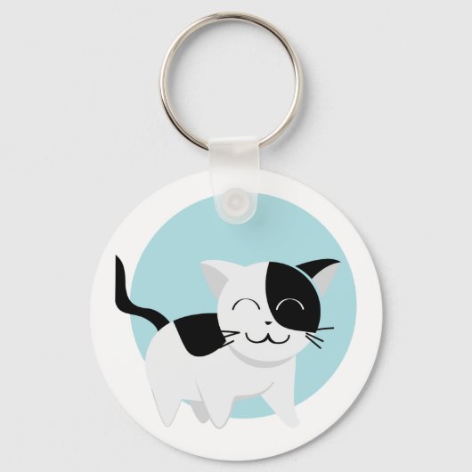 Cute Kitten Sleutelhanger (Voorkant)