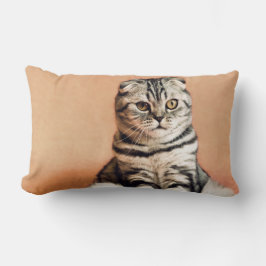 Cute Kitten Sprawout Kussen