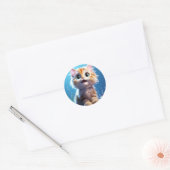Cute Kitten Sticker (Envelop)