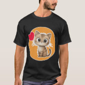 Cute Kitten T-shirt (Voorkant)