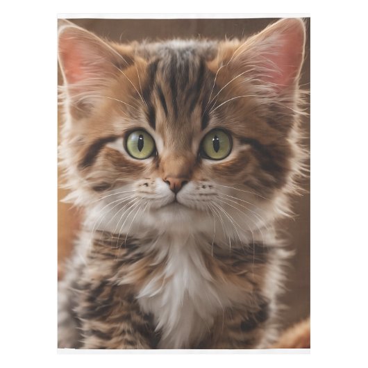 Cute Kitten Tafelkleed (Voorkant)