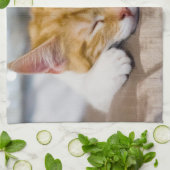 Cute Kitten Theedoek (Gevouwen)