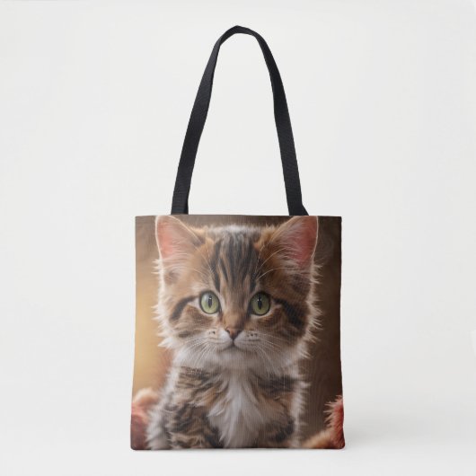 Cute Kitten Tote Bag (Voorkant)