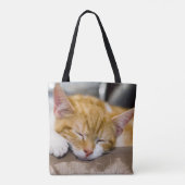 Cute Kitten Tote Bag (Achterkant)