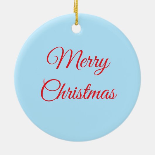 Cute Kitten Under Christmas Tree Keramisch Ornament (Achterkant)