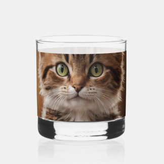 Cute Kitten Whisky Glas