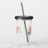 Cute Kittens Acryl Drinkbeker (Links)