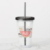 Cute Kittens Acryl Drinkbeker (Voorkant)