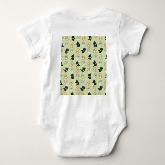 Cute kittens baby romper (Achterkant)