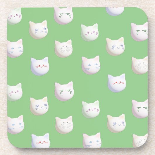 Cute Kittens Bier Onderzetter (Voorkant)