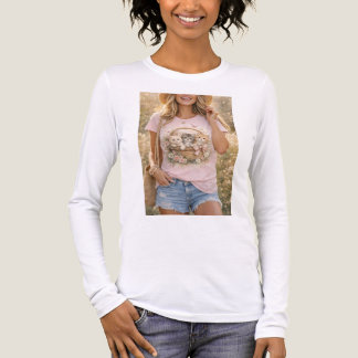 Cute Kittens Bloem Grafische Meisjes T-Shirt