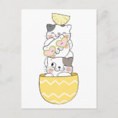 Cute Kittens Briefkaart (Voorkant)