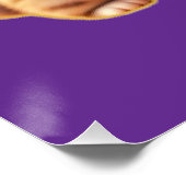 **Cute Kittens Fighting Over a Gift – Funny Christ Perfect Poster (Hoek)