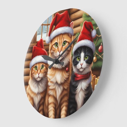 Cute Kittens Grote Klok (Hoek)