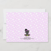 Cute Kittens Halloween Party Birthday for Kids Kaart (Achterkant)