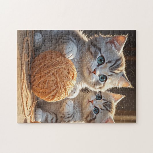 Cute Kittens Legpuzzel (Horizontaal)