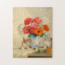 Cute Kittens Meta Plückebaum's schilderijen Legpuzzel