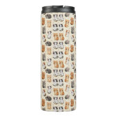 Cute Kittens Pattern – Adorable Cat Illustration  Thermosbeker (Achterkant)