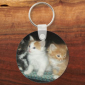 Cute Kittens Sleutelhanger (Voorkant)