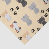 Cute Kittens Tissuepapier (Detail)