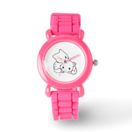 Cute Kittens Watch Horloge
