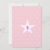 Cute Kitticorn Birthday Party Kaart (Achterkant)