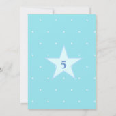 Cute Kitticorn Birthday Party Kaart (Achterkant)