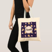 Cute Kitty Cat Astronauts Pattern Tote Bag (Voorkant (product))