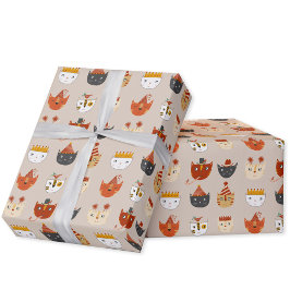 Cute Kitty Cat Cadeaupapier