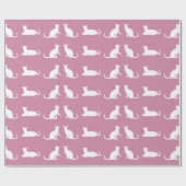 Cute Kitty Cat Cadeaupapier (Vlak)