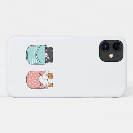 Cute Kitty Cat Case-Mate iPhone Case (Achterkant (horizontaal))