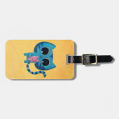 Cute Kitty Cat en Pig Bagagelabel (Voorkant horizontaal)