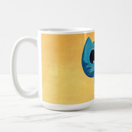 Cute Kitty Cat en Pig Koffiemok (Links)