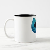 Cute Kitty Cat en Pig Tweekleurige Koffiemok (Links)