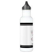 Cute Kitty Cat & Heart Waterfles (Links)