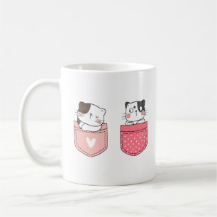 Cute Kitty Cat Koffiemok
