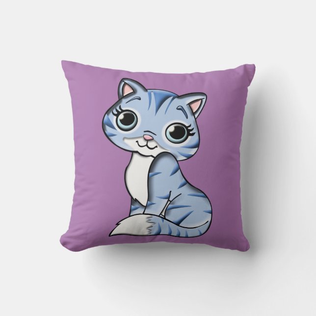 CUTE KITTY CAT-KUSSENS KUSSEN (Voorkant)