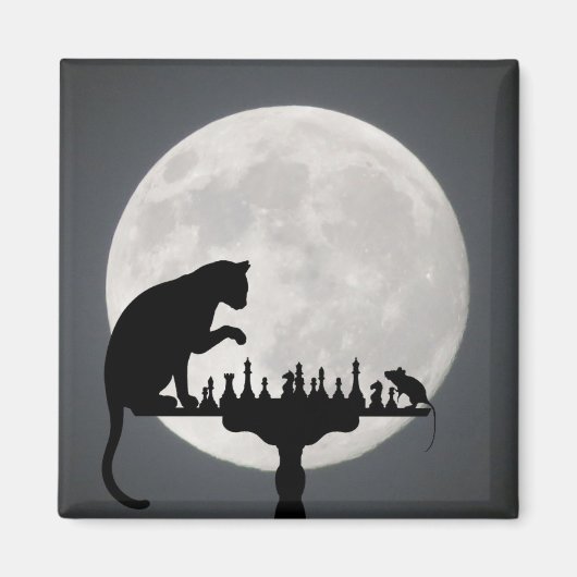 Cute Kitty Cat Magneet (Voorkant)