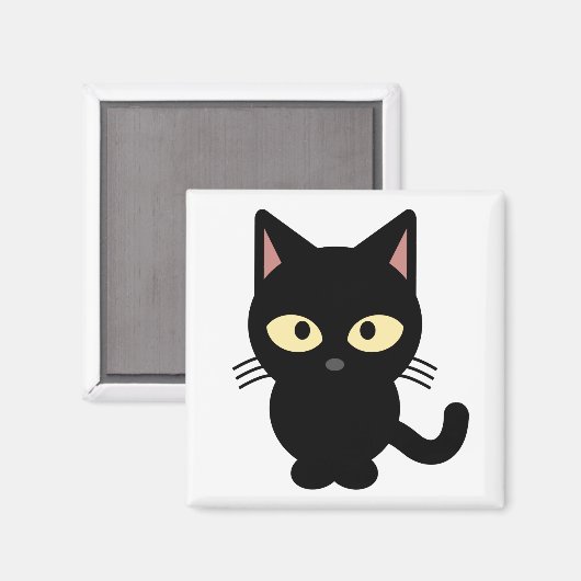 Cute Kitty Cat Magneet (Voorkant / Achterkant)